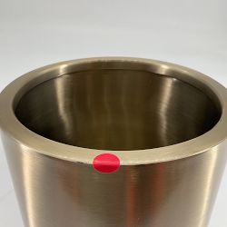 OPEN BOX: Gold Utensil Holder Stainless Steel