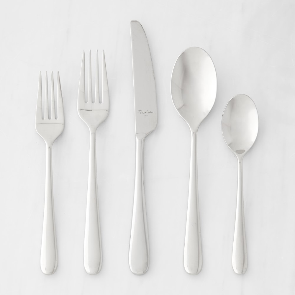 Robert Welch Kingham Flatware Set, 5-Piece, Mirror