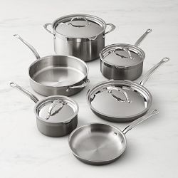 Hestan ProBond Forged Professional Clad Stainless-Steel 10-Piece Cookware Set