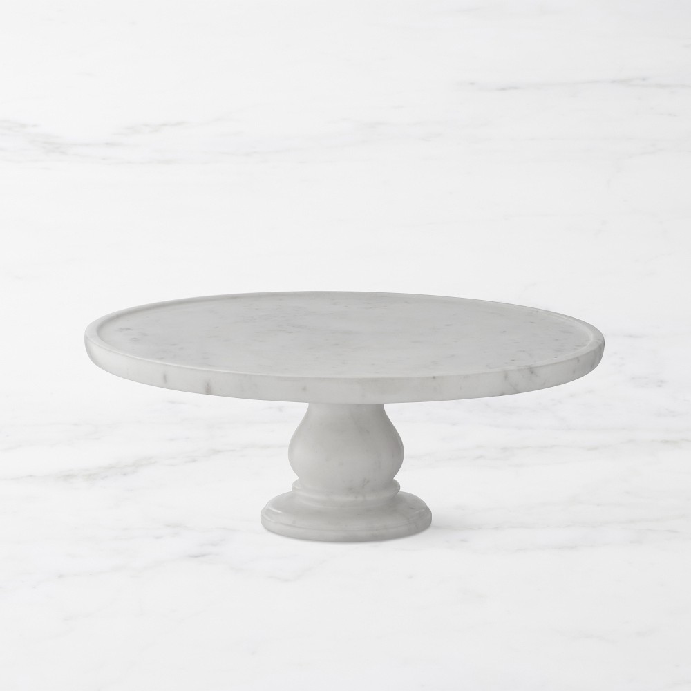 Marble Round Cake Stand - Large