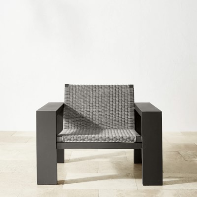 Larnaca Metal x All-Weather Weave Club Chair | Patio Furniture