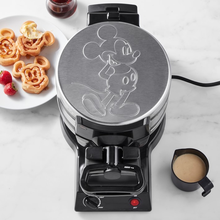 Disney Mickey Mouse Double Flip Waffle Maker | Williams Sonoma Disney Mickey Mouse Double Flip Waffle Maker | Williams Sonoma