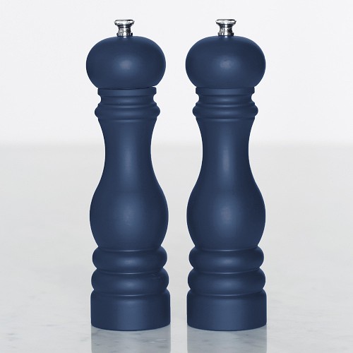Peugeot Paris Matte Navy Salt & Pepper Mills Set, 9