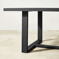 Ojai Outdoor Metal Dining Table (96")