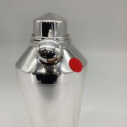 OPEN BOX: Williams Sonoma Presidio Silver Plated Spouted Cocktail Shaker