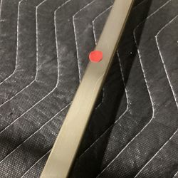 OPEN BOX: Bradley Curved Back Side Chair, Performance Slub Weave White, Antique Brass