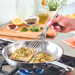 Hestan Provisions Chef's Tools Stainless Steel Fish Turner