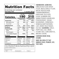 Williams Sonoma Scone Mix, Everything Seasoning