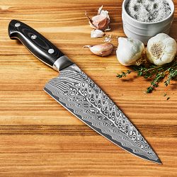 Zwilling Bob Kramer Damascus Steel Chef's Knife, 8"