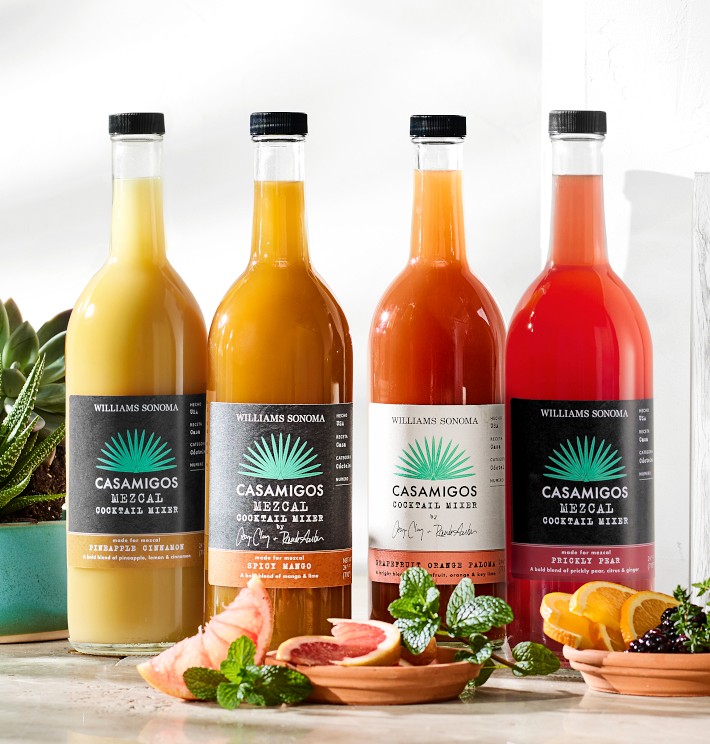 Casamigos x Williams Sonoma Mezcal Cocktail Mix, Prickly Pear