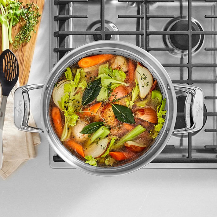 All-Clad Simply Strain Multipot, Stainless Steel | Williams Sonoma