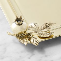 Amora Brass Tray