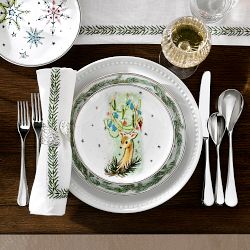 Porcelain Christmas Dinnerware + Plates | Williams Sonoma