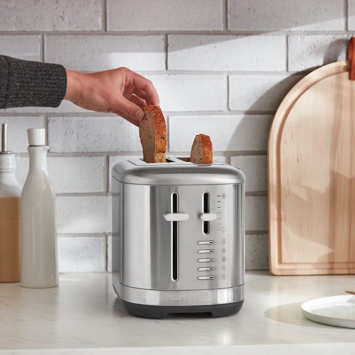 KitchenAid ステンレススチール トースター KitchenAid® 2-Slice Toaster | Williams Sonoma