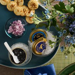 Mother of Pearl Caviar Spoons, Set of 2