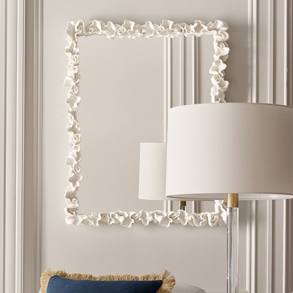 AERIN Coral Wall Mirror | Williams Sonoma
