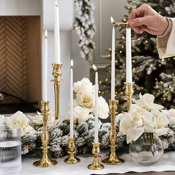 Heirloom Gold Tiny Taper Holders