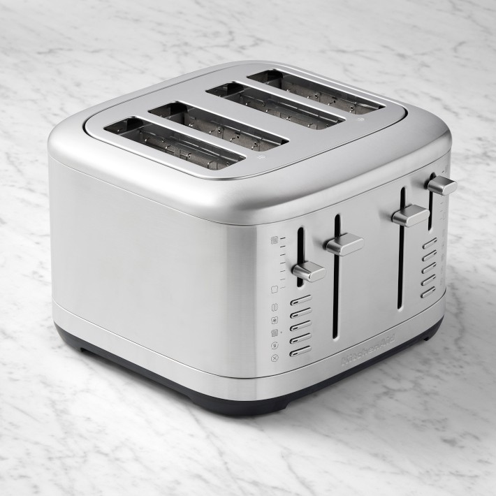 KitchenAid® 4-Slice Toaster, Stainless Steel | Williams Sonoma