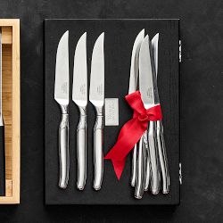 Williams Sonoma Stainless-Steel Steak Knives, Set of 8