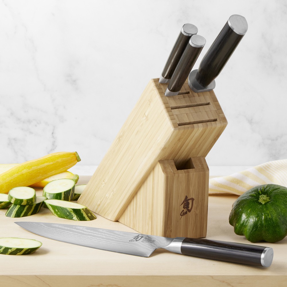 Shun Classic Starter Knife Block, Set of 5