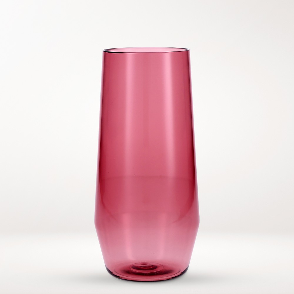 Outdoor Pure Highball Glasses, Set of 6 - Set of 6, Rose