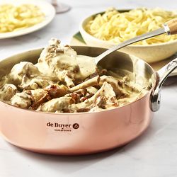 de Buyer Prima Matera Copper Saute Pan