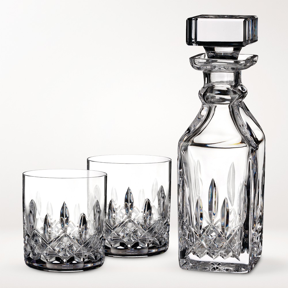 Waterford Lismore Connoisseur Decanter & Tumblers - Set of 2