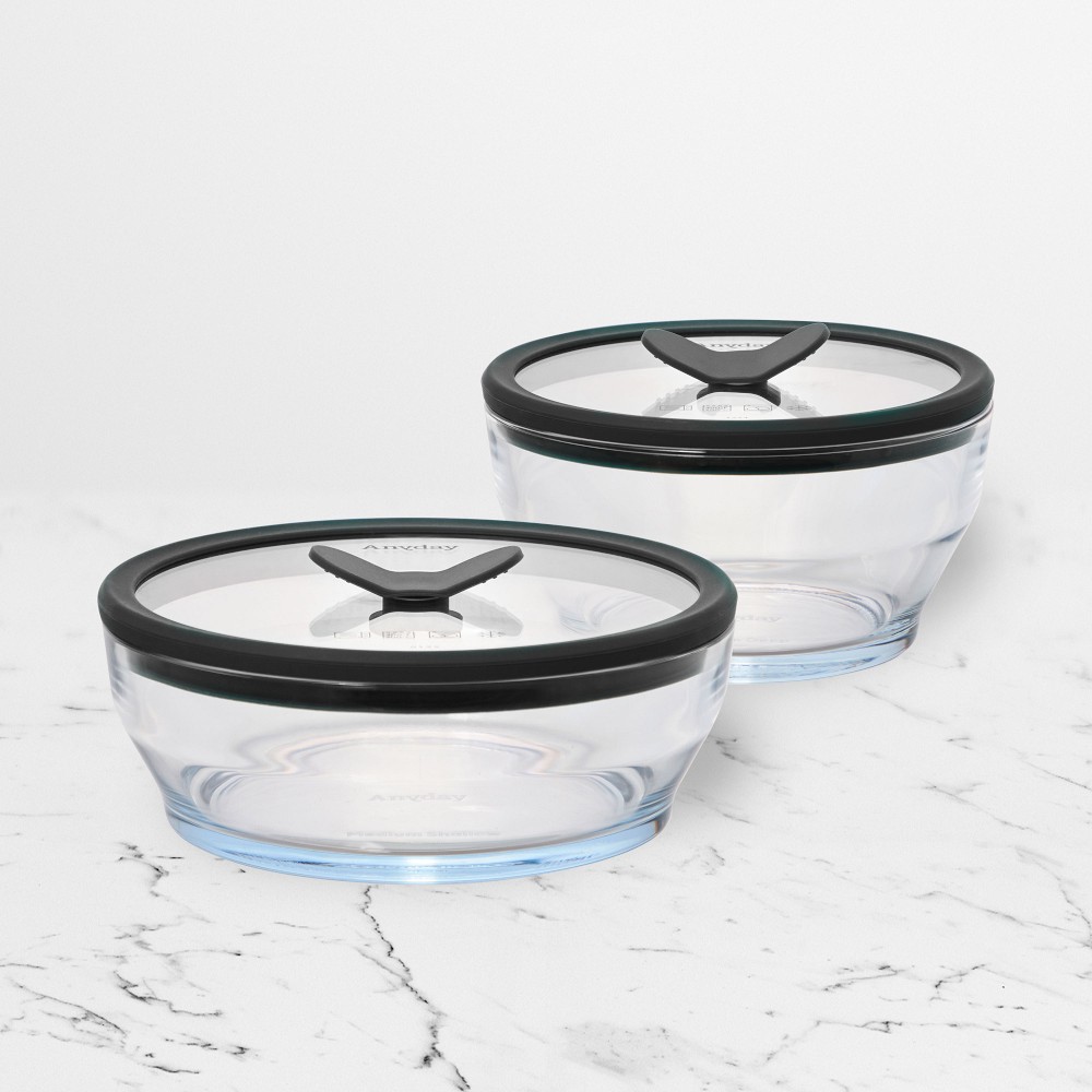 Anyday Glass Medium Cookware and Storage, Set of 4 - Set of 4, Medium