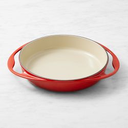 Le Creuset Enameled Cast Iron Tarte Tatin Dish, Red