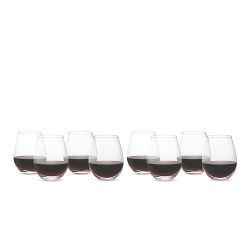 OPEN BOX: Williams Sonoma Reserve Red Wine Tumblers, Buy 6-Get 8 Set