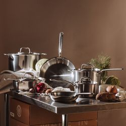 Made In Stainless-Steel 10-Piece Cookware Set
