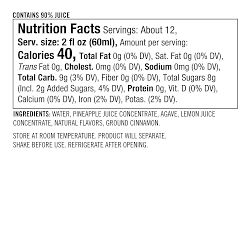 Casamigos x Williams Sonoma Mezcal Cocktail Mix, Pineapple Cinnamon