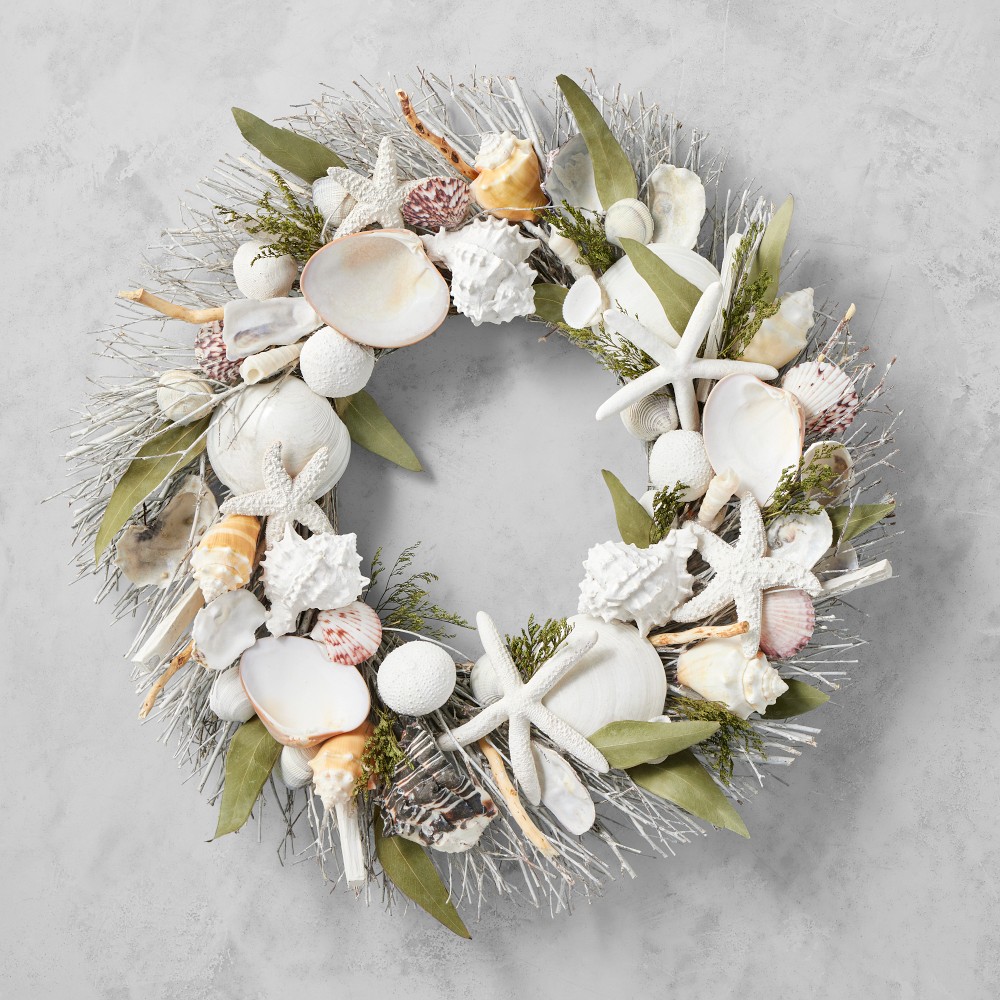 Eucalyptus Lagoon Dried Wreath, 20" - 20"