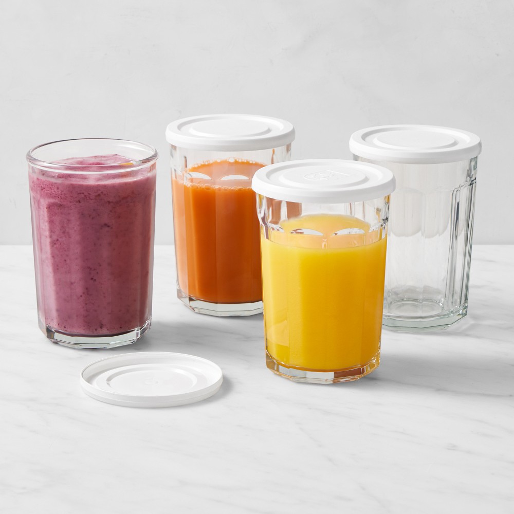 Working Glasses, 21-oz, Set of 4