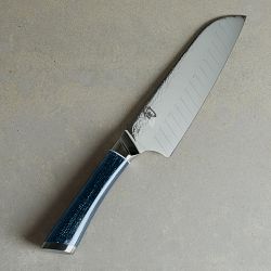 Shun Shiranami Santoku Knife, 7"
