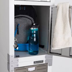 Seville Classics UltraHD® 4-Door Stackable Locker Cabinet