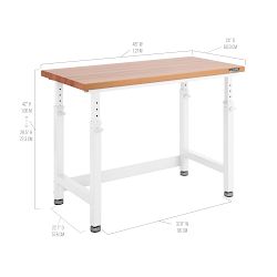 Seville Classics UltraHD® Height Adjustable Workbench