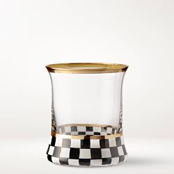 MacKenzie-Childs Courtly Check Tumblers, Set of 2