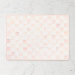 MacKenzie-Childs Rosy Check Placemats, Set of 4