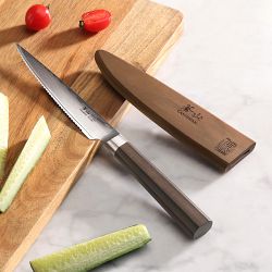 Cangshan Maya Serrated Utility Knife, 5"