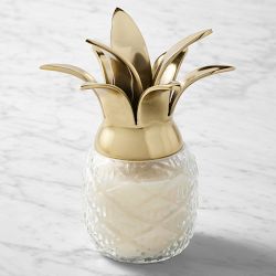 Williams Sonoma 70th Anniversary Pineapple Candle