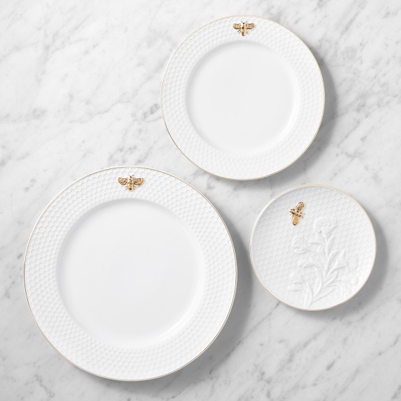 Honeycomb Embossed 12-Piece Dinnerware Set