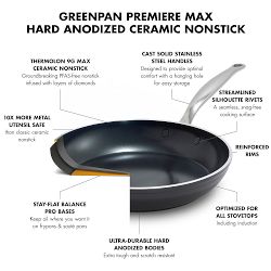 GreenPan Premiere Max Hard Anodized Ceramic Nonstick 13-Piece