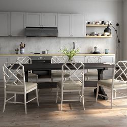 Jonathan Charles Epoch Extendable Rectangular Dining Table (148")