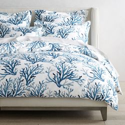 Printed Coral Duvet Cover &amp; Shams