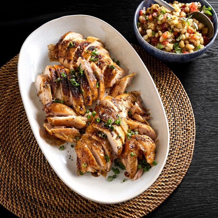 Cyprus Reactive Glaze Serving Platter | Williams Sonoma