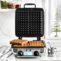 All-Clad 4-Square Digital Gourmet Waffle Maker with Removable Plates