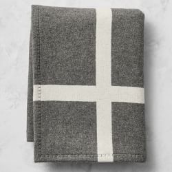 Cashmere &amp; Wool Equestrian Throw