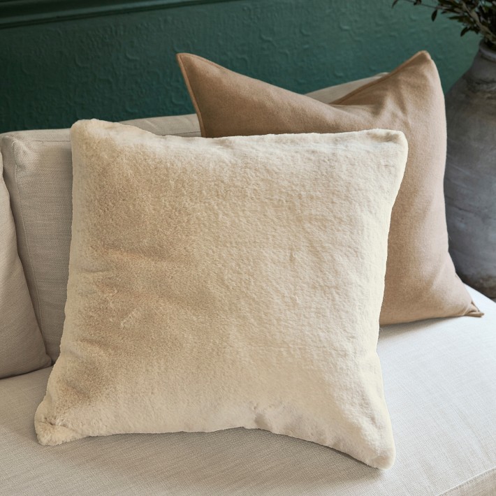 Faux Fur Pillow Cover, Ultra-Soft & Vegan | Williams Sonoma