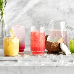 Modern Optic Highball Glasses